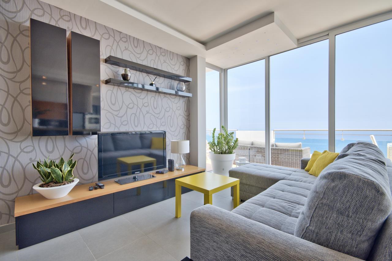 Magnificent Seafront 2-Bedroom Sliema Penthouse Kültér fotó